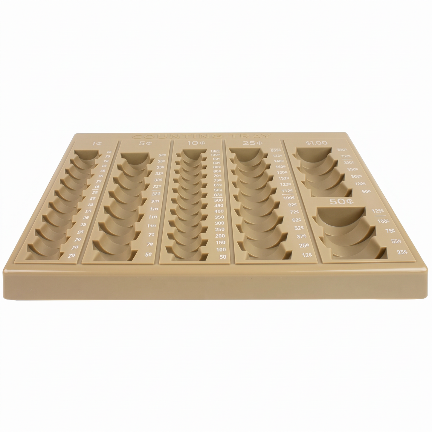 6-Denomination Self-Counting Coin Tray