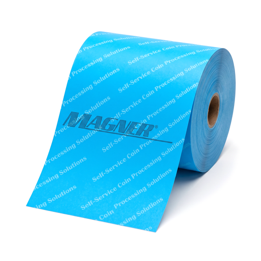 Magner Coin Sorter Thermal Security Paper – 2.25" x 125' – 50 Roll Case