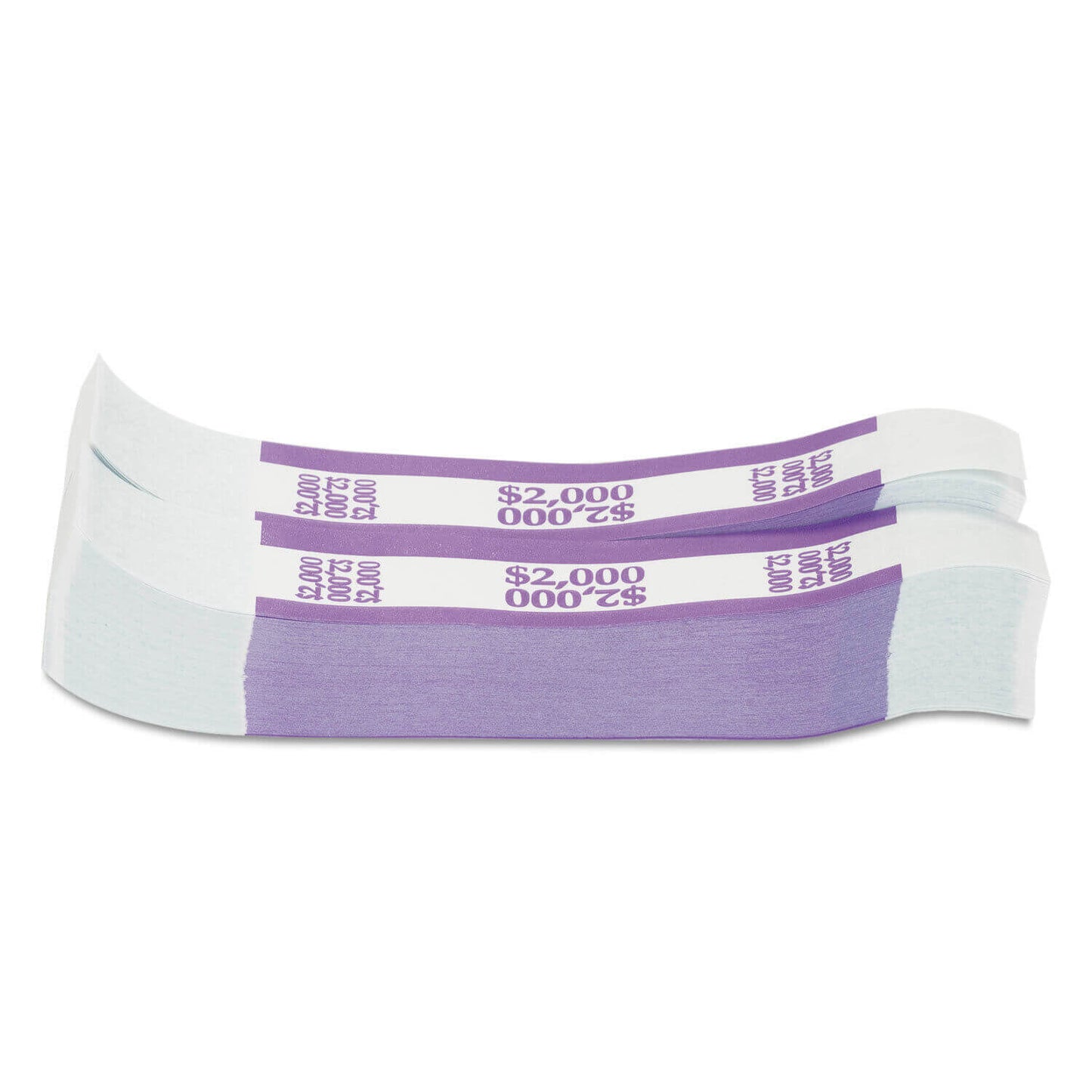 Self-Sealing Currency Straps – 1,000 Pack
